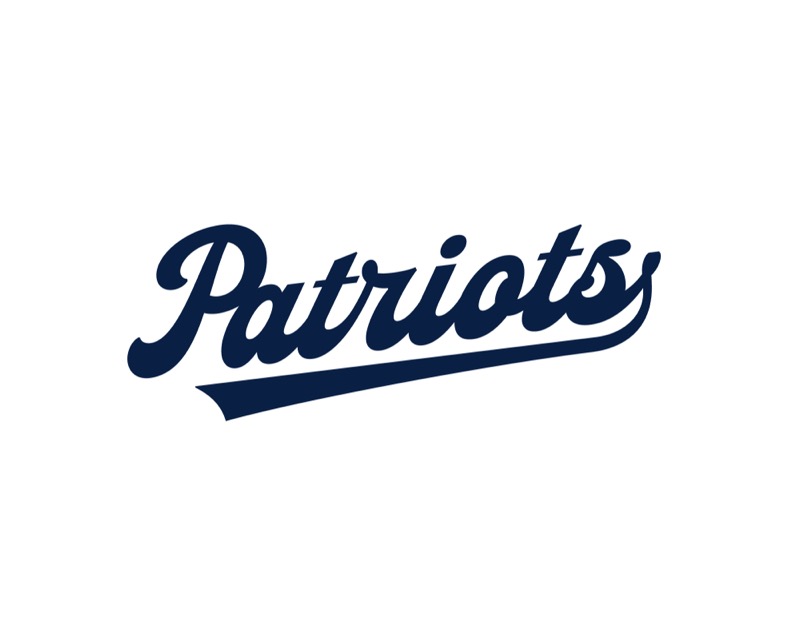 Script Wordmark &mdash; Navy &mdash; Simple