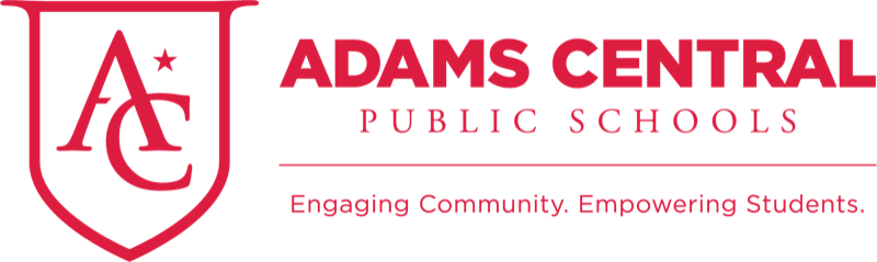 Horizontal with Tagline &mdash; One Color &mdash; Red